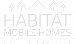 Habitat Mobile Homes Logo white