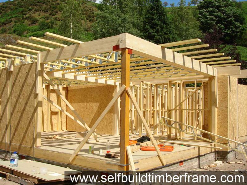 Eco Lodge Mobile Home - Self Build Timber Frame