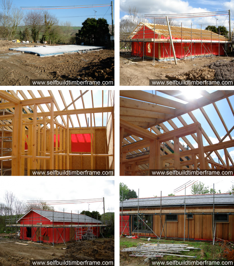 Garden Lodge Self Build Timber Frame